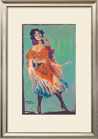 Spanish Dancer by Gerald Cassidy Pricing Limited Edition Print image