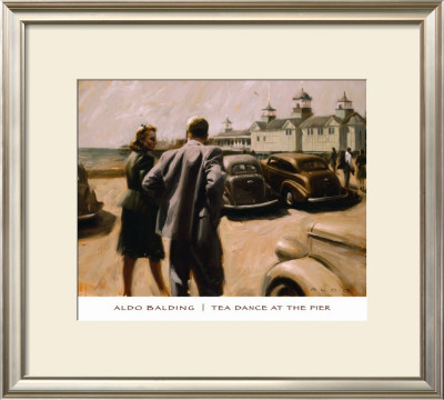 Tea Dance At The Pier by Aldo Balding Pricing Limited Edition Print image