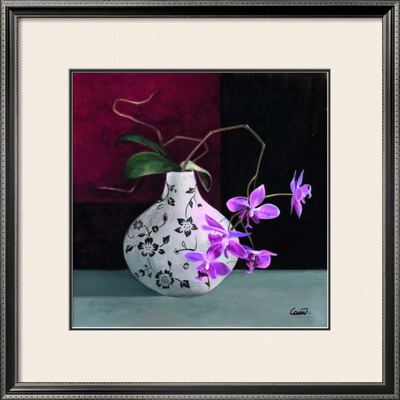 Jarrones Con Flores Malva I by Cano Pricing Limited Edition Print image