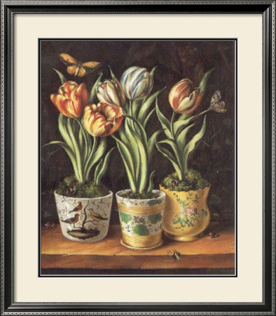 Pots With Tulips by Milieu Du Ciel Pricing Limited Edition Print image
