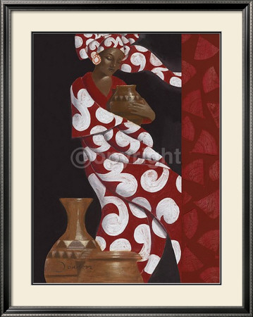 Beauty With Vase by Joadoor Pricing Limited Edition Print image