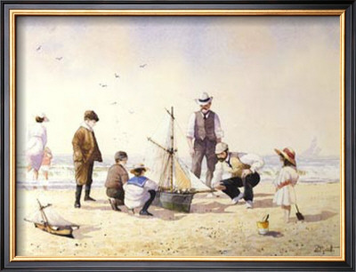 The New Boat by Albert W. Smith Pricing Limited Edition Print image