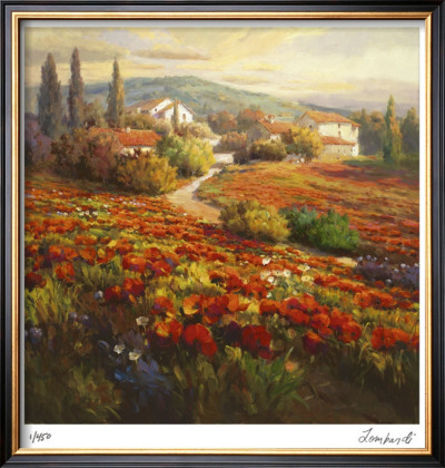 Poppy Fields by Roberto Lombardi Pricing Limited Edition Print image