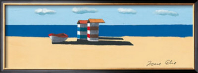 Dinghy And Shack Ii by Irene Celic Pricing Limited Edition Print image