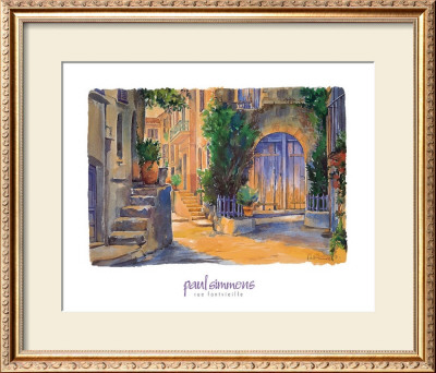 Rue Fontvieille by Paul Simmons Pricing Limited Edition Print image