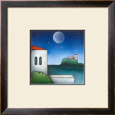 Mediterranean By Night I by Urpina Pricing Limited Edition Print image