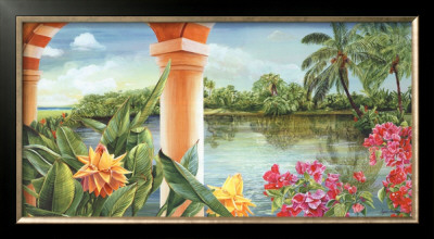 Tropical Pathways by Lynn Fecteau Pricing Limited Edition Print image