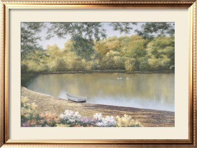 Golden Pond by Diane Romanello Pricing Limited Edition Print image