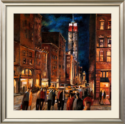 New York Night by Didier Lourenco Pricing Limited Edition Print image