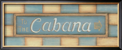 To The Cabana by Kim Lewis Pricing Limited Edition Print image