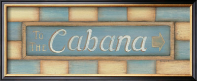 To The Cabana by Kim Lewis Pricing Limited Edition Print image