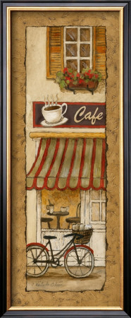 Village Cafe by Charlene Olson Pricing Limited Edition Print image