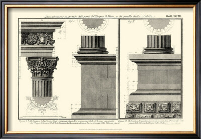 Cornice Tempio Di Vesta by Giovanni Battista Piranesi Pricing Limited Edition Print image