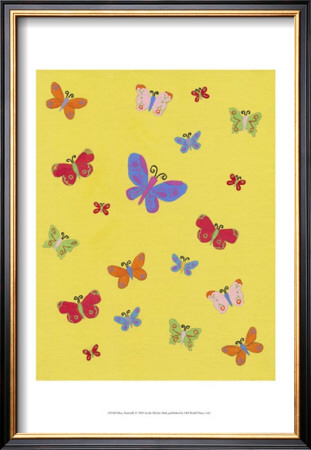 Busy Butterfly by Syeda Mleeha Shah Pricing Limited Edition Print image