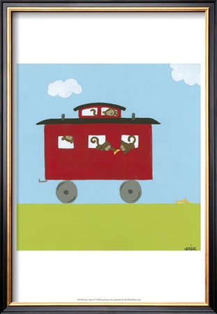 Circus Train Iv by June Erica Vess Pricing Limited Edition Print image