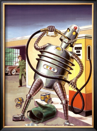 Robotum Delanda Est! by Lloyd Birmingham Pricing Limited Edition Print image