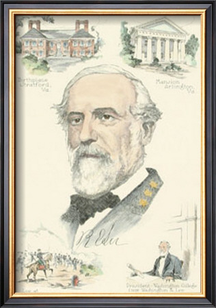 Robert E. Lee by David Silvette Pricing Limited Edition Print image
