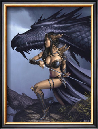 Dragon Warrior by Chris Dien Pricing Limited Edition Print image