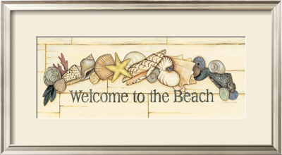 Welcome To The Beach Ii by Stephanie Marrott Pricing Limited Edition Print image