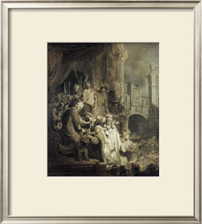 Christ Presented To The People by Rembrandt Van Rijn Pricing Limited Edition Print image