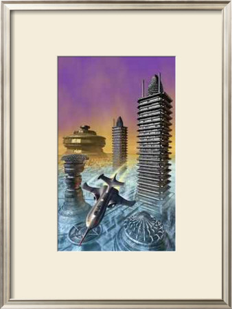 Space City 08 4000 2 by Angus Mckie Pricing Limited Edition Print image
