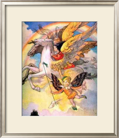 Off In A Flash by Florence Anderson Pricing Limited Edition Print image