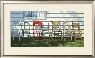 Chair Collection by Cecile Baird Pricing Limited Edition Print image