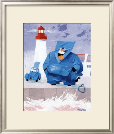 Papy Pechou Au Phare by Hubert Rublon Pricing Limited Edition Print image