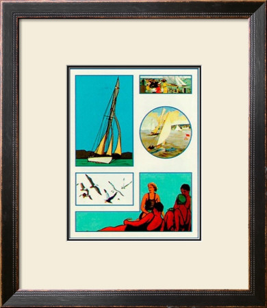 Yachting by Santa Pricing Limited Edition Print image