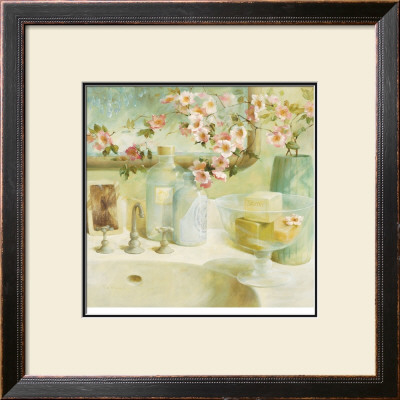 Vintage Spa Blossoms by Fabrice De Villeneuve Pricing Limited Edition Print image