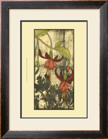 Mini Fuchsia And Silhouette Vi by Jennifer Goldberger Pricing Limited Edition Print image
