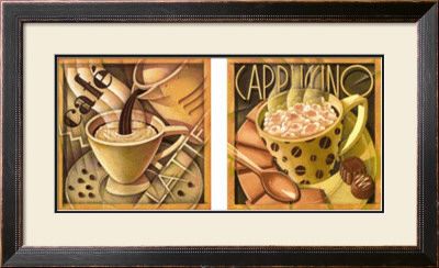 Cappuccino And Cafe by Teddy Edinjiklian Pricing Limited Edition Print image