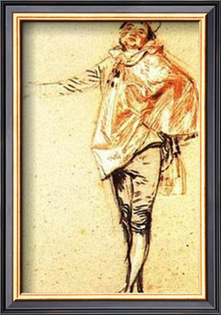 Man Standing by Jean Antoine Watteau Pricing Limited Edition Print image