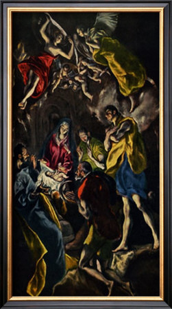 Adoration Of The Shepherds by El Greco Pricing Limited Edition Print image