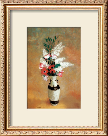 Vase Of Flowers, C.1912-14 by Odilon Redon Pricing Limited Edition Print image