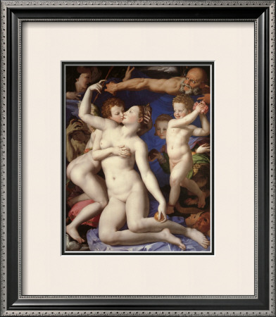 An Allegory With Venus And Cupid by Agnolo Bronzino Pricing Limited Edition Print image
