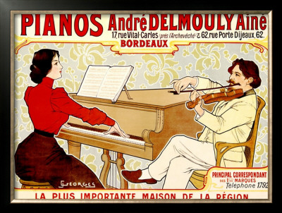 Pianos Delmouly by J. Georges Pricing Limited Edition Print image