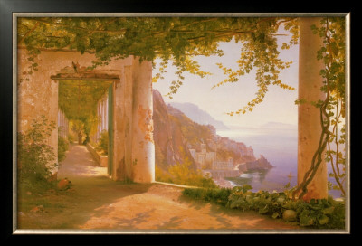 Amalfi Dai Cappuccini by Carl Frederic Aagaard Pricing Limited Edition Print image