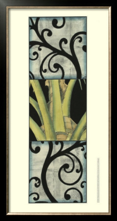 Palms And Scrolls Ii by Jennifer Goldberger Pricing Limited Edition Print image