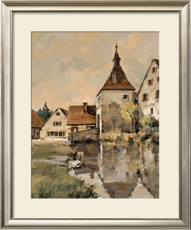 Village In Germany I by Robert Schaar Pricing Limited Edition Print image