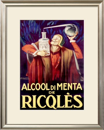 Alcool Di Menta De Ricqles by Achille Luciano Mauzan Pricing Limited Edition Print image