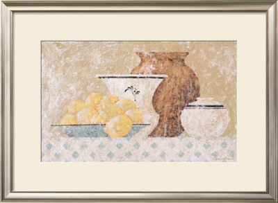 Still Life With Lemons I by C. C. Wilson Pricing Limited Edition Print image