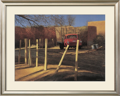 Red Truck by Walt Johnston Pricing Limited Edition Print image