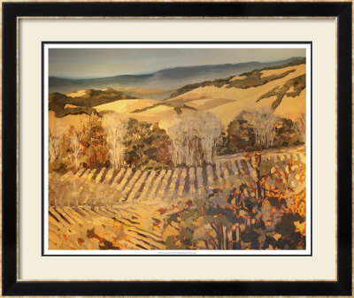 Autumn Vineyard by Silvia Rutledge Pricing Limited Edition Print image