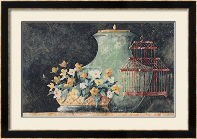 Still Life With Red Birdcage by C. C. Wilson Pricing Limited Edition Print image