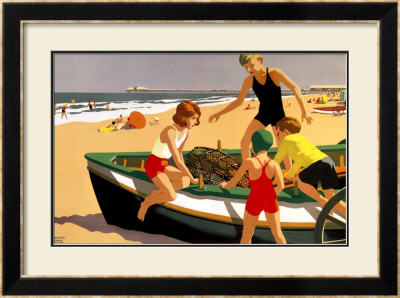 Lner, Redcar, 1936-1937 by Leonard Cusden Pricing Limited Edition Print image