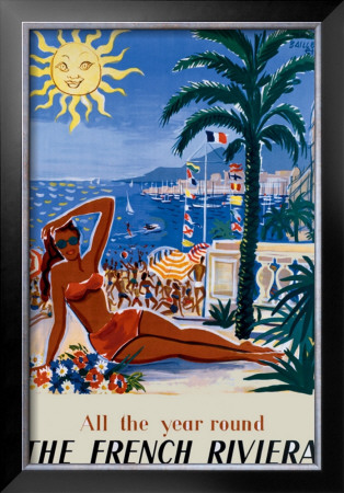 The French Riviera by Hervé Baille Pricing Limited Edition Print image