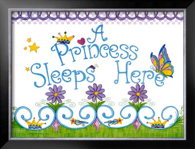 Princess Sleeps Here by Tania Schuppert Pricing Limited Edition Print image