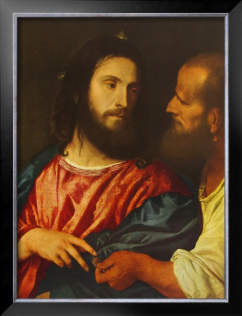 The Tribute Money, 1518 by Titian (Tiziano Vecelli) Pricing Limited Edition Print image