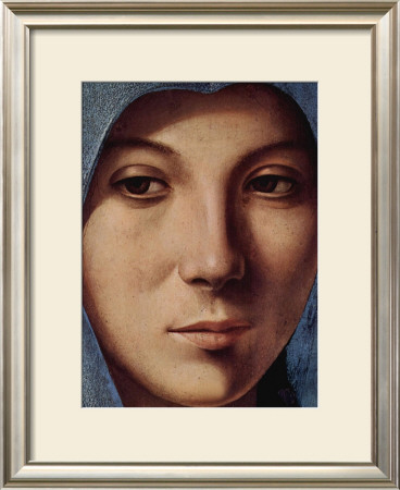 Gesicht Der Maria Portrait by Antonello Da Messina Pricing Limited Edition Print image